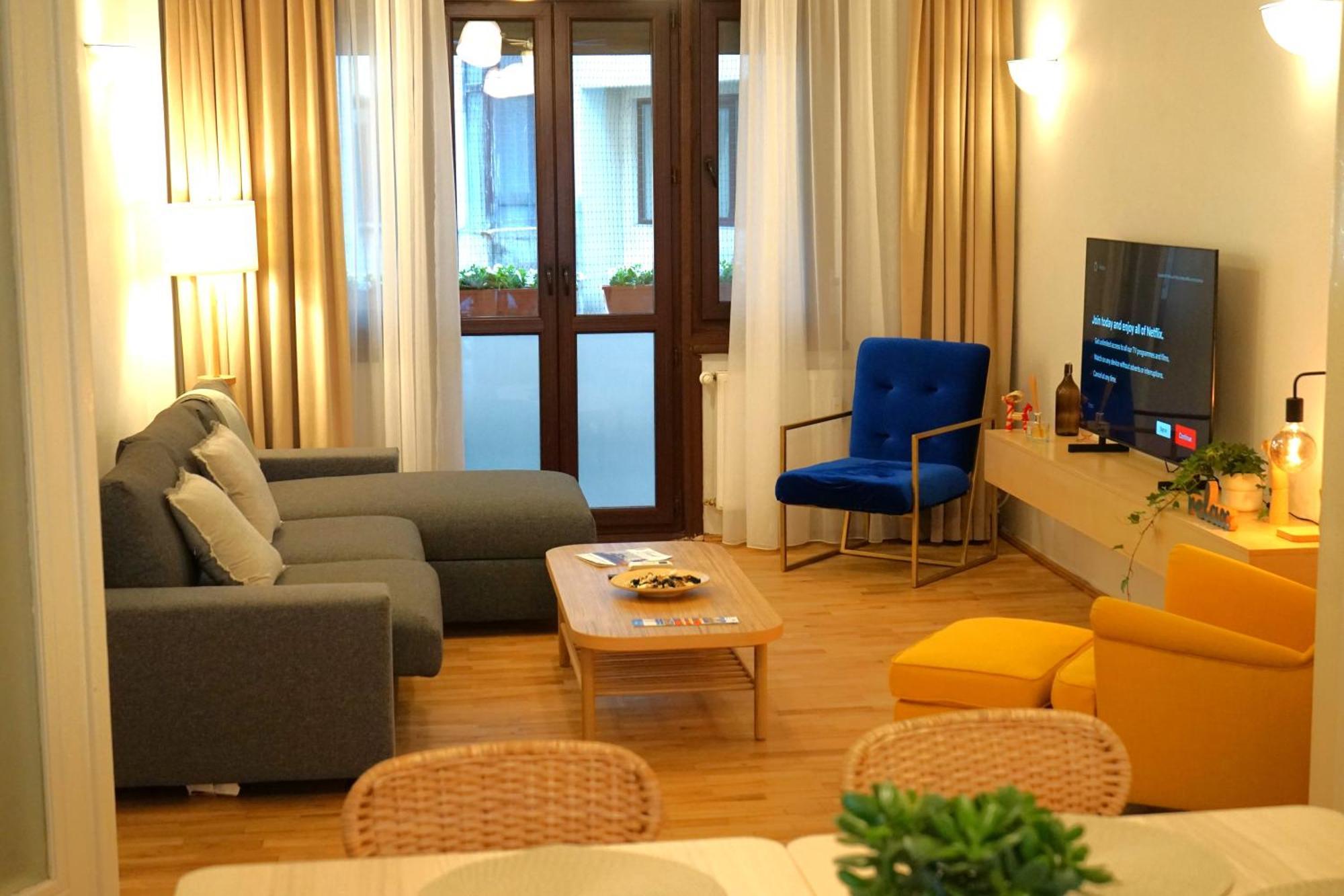 Spacious 3Br, 2Bt With 5 Balconies Букурещ Екстериор снимка