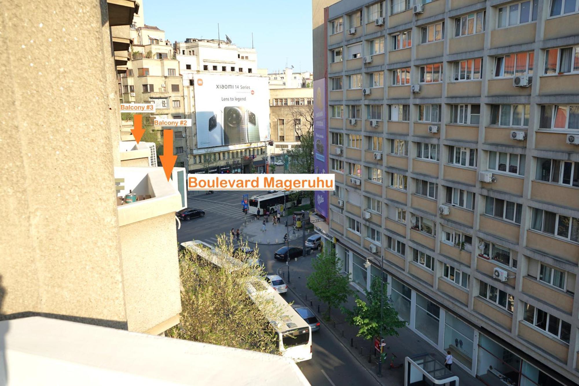 Spacious 3Br, 2Bt With 5 Balconies Букурещ Екстериор снимка